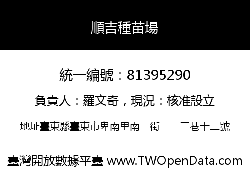 順吉種苗場