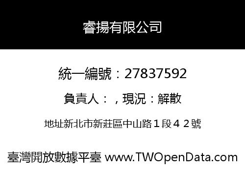 睿揚有限公司