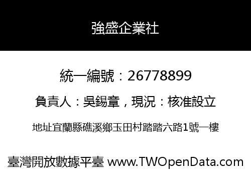 強盛企業社
