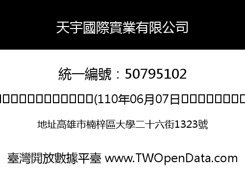 天宇國際實業有限公司