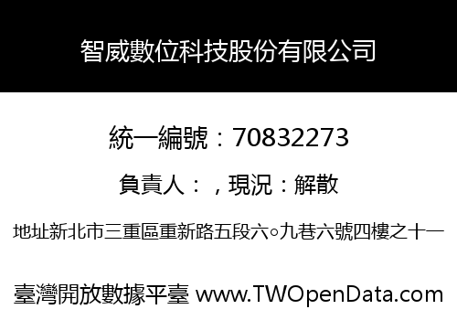 智威數位科技股份有限公司