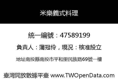 米樂義式料理