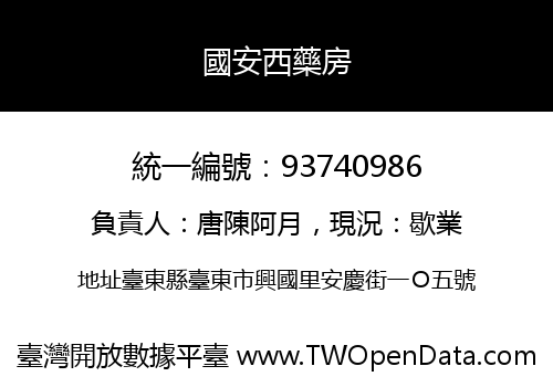 國安西藥房