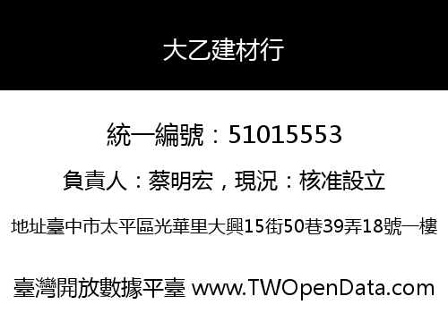大乙建材行