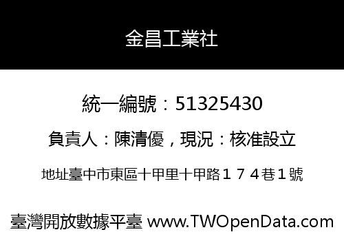 金昌工業社