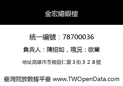 金宏總銀樓