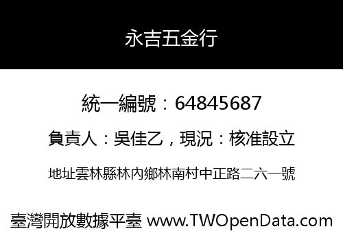 永吉五金行