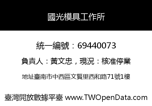 國光模具工作所
