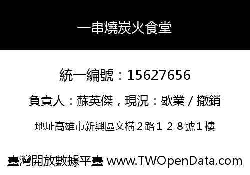 一串燒炭火食堂