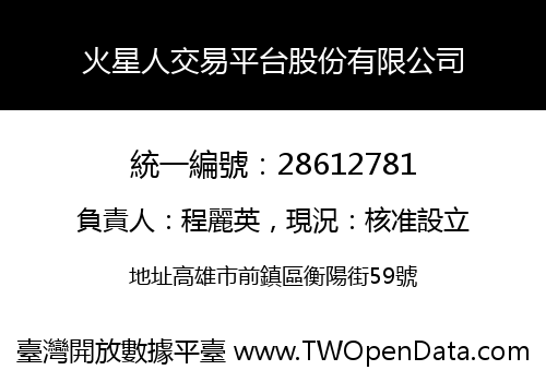 火星人交易平台股份有限公司