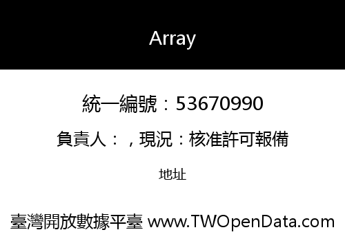 Array