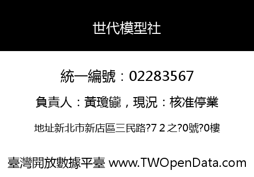 世代模型社