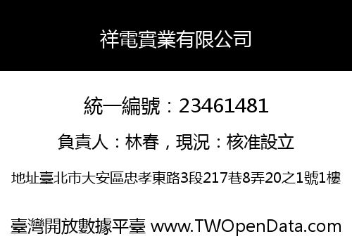 祥電實業有限公司