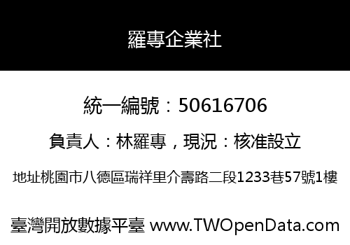 羅專企業社