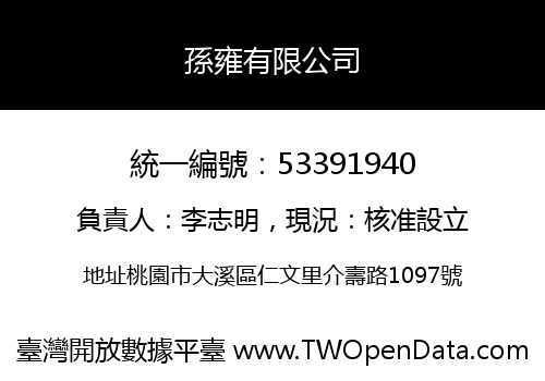 孫雍有限公司