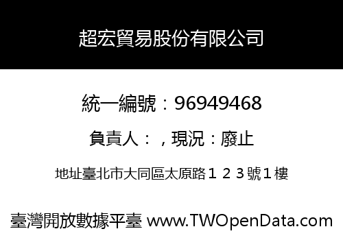 超宏貿易股份有限公司