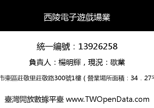 西陵電子遊戲場業