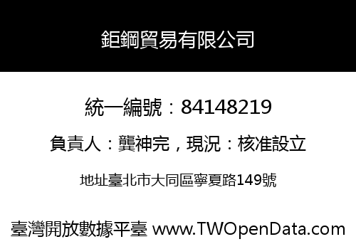 鉅鋼貿易有限公司