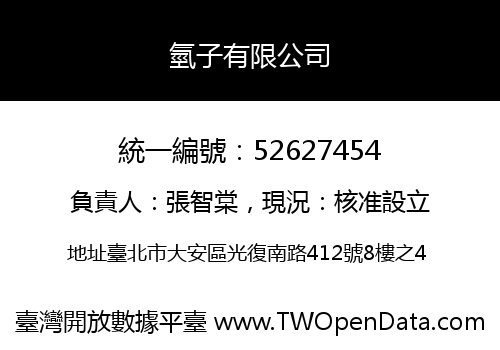 氫子有限公司