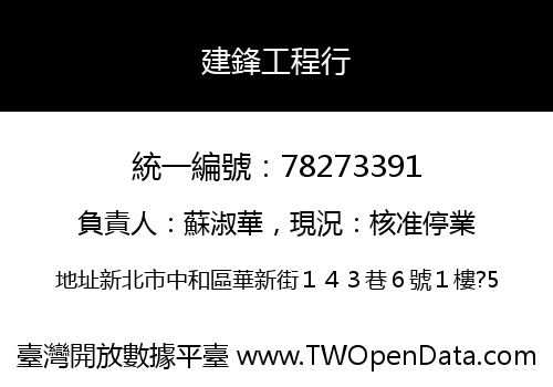 建鋒工程行