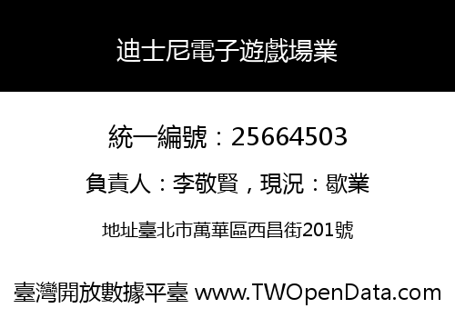 迪士尼電子遊戲場業