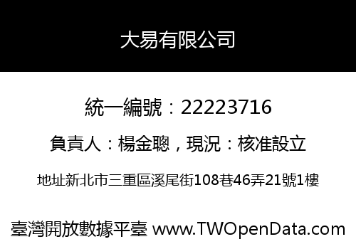 大易有限公司