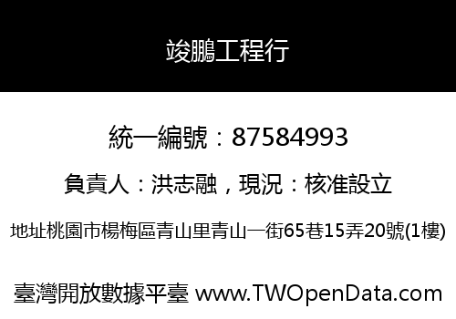竣鵬工程行