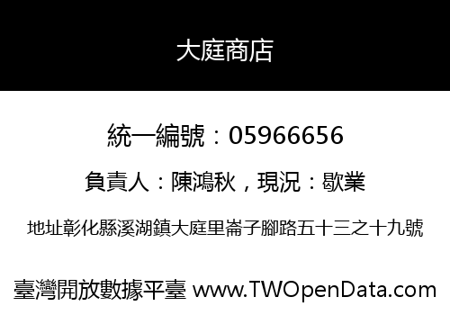 大庭商店