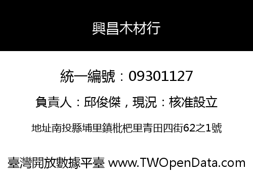 興昌木材行