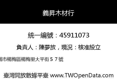 義昇木材行