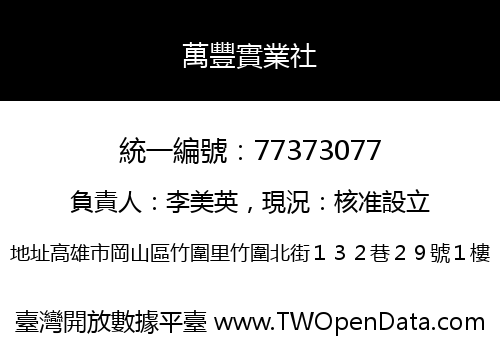 萬豐實業社