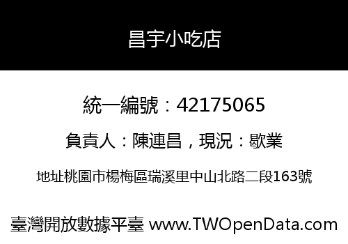 昌宇小吃店