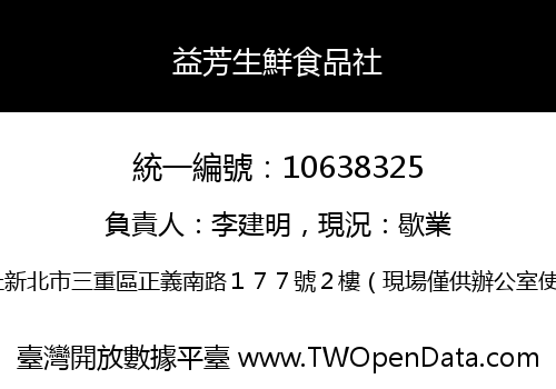 益芳生鮮食品社