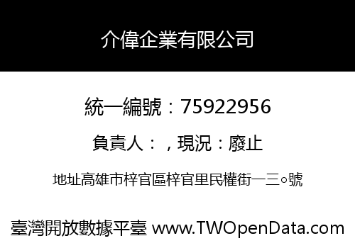 介偉企業有限公司