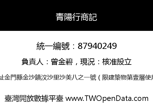 青陽行商記