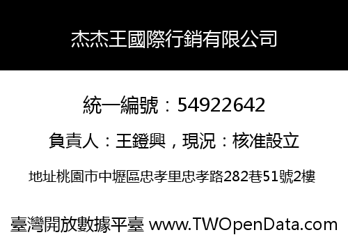杰杰王國際行銷有限公司