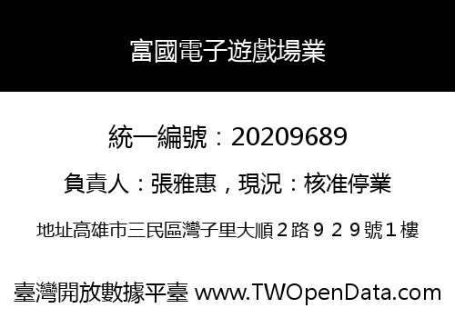 富國電子遊戲場業