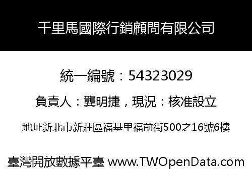 千里馬國際行銷顧問有限公司