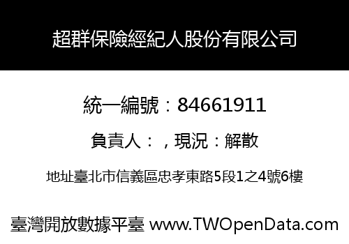 超群保險經紀人股份有限公司