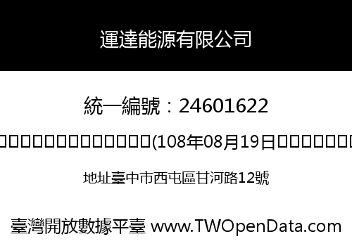 運達能源有限公司
