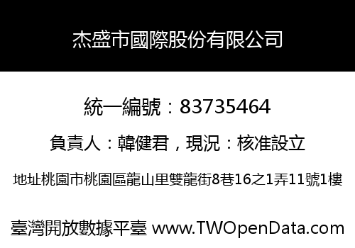 杰盛市國際股份有限公司