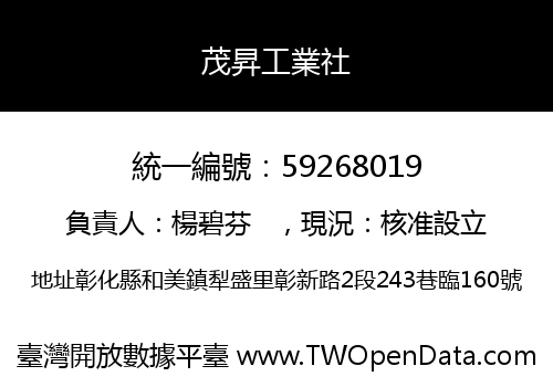 茂昇工業社