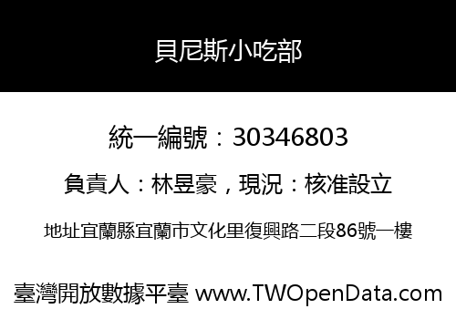 貝尼斯小吃部