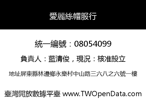 愛麗絲帽服行