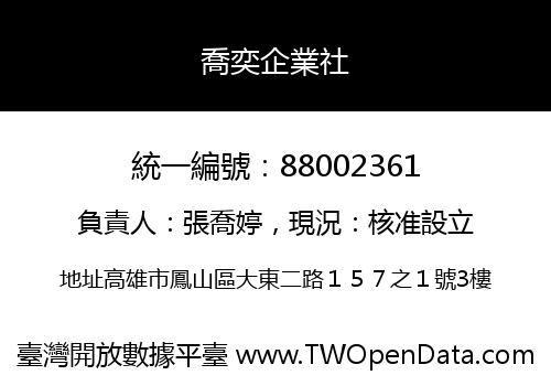 喬奕企業社