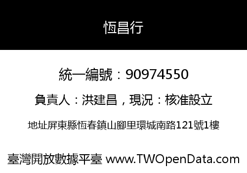 恆昌行