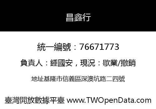 昌鑫行