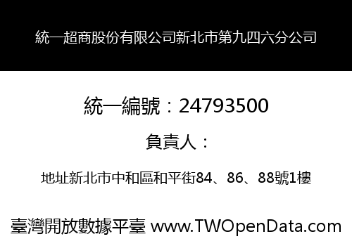 統一超商股份有限公司新北市第九四六分公司