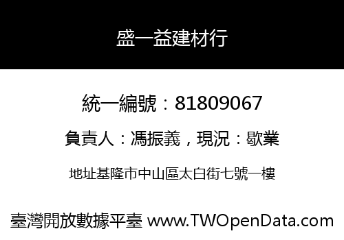 盛一益建材行