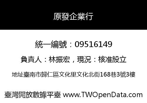 原發企業行